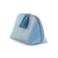 High Quality Women Makeup Toiletry Bag PU Leather Travel Cosmetic Bag with Tassel Zipper Puller